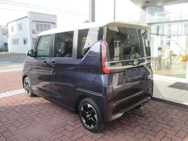 ルークス ６６０　ハイウェイスターＸ　アイスト　衝突被害軽減ブレ－キ　マルチビューカメラ　車線逸脱警報装置　ＬＥＤ　スマートキー　パワーウィンドウ　カーテンエアバック　ドライブレコーダー　ナビＴＶ　バックカメラ　記録簿　パワステ　キーフリ（4枚目）