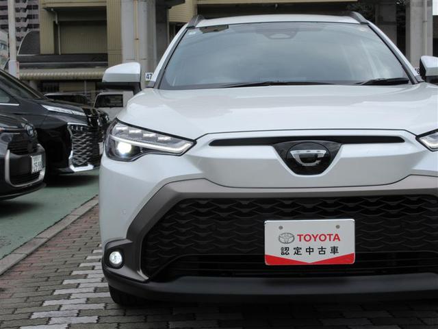 カローラクロス ハイブリッド Z 革シート フルセグ メモリーナビ ミュージックプレイヤー接続可 バックカメラ 衝突被害軽減システム ETC LEDヘッドランプ(2枚目)
