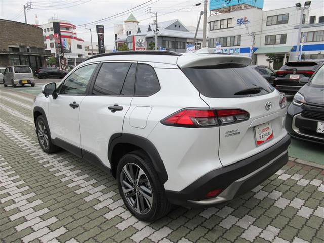 カローラクロス ハイブリッド Z 革シート フルセグ メモリーナビ ミュージックプレイヤー接続可 バックカメラ 衝突被害軽減システム ETC LEDヘッドランプ(6枚目)