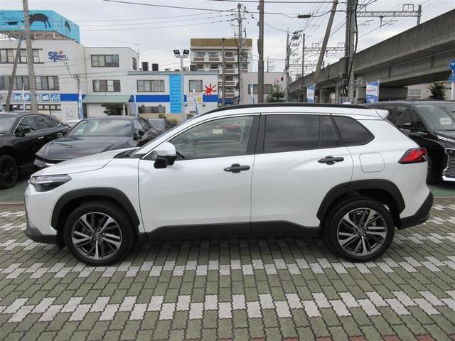 カローラクロス ハイブリッド Z 革シート フルセグ メモリーナビ ミュージックプレイヤー接続可 バックカメラ 衝突被害軽減システム ETC LEDヘッドランプ(7枚目)