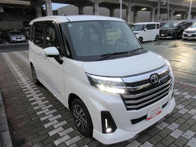 ルーミー カスタムG フルセグ ミュージックプレイヤー接続可 バックカメラ 衝突被害軽減システム ETC ドラレコ 両側電動スライド LEDヘッドランプ アイドリングストップ(3枚目)