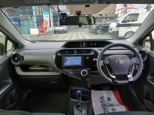 アクア Ｓ　ワンセグ　メモリーナビ　ミュージックプレイヤー接続可　バックカメラ　ＥＴＣ　ドラレコ（10枚目）