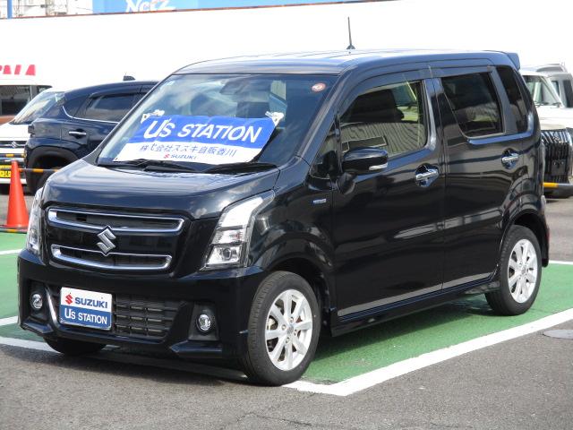 ワゴンRスティングレー スティングレー HYBRID X 2型 7型ナビ+リヤカメラ CVT、7インチナビゲーション+リヤカメラ、前後自動衝突軽減ブレーキ、アイドリングストップ、スマートキー、ハンドルオーディオスイッチ、オートエアコン、オートライト、運転席シートヒーター、(7枚目)