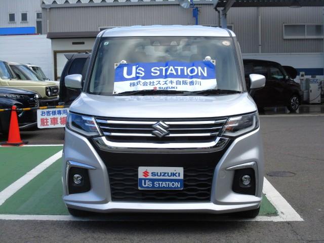 ソリオ HYBRID MZ 8インチナビゲーション+バックカメラ CVT、8インチナビゲーション+バックカメラ、前後自動衝突軽減ブレーキ、アイドリングストップ、スマートキー、アダクティブクルーズコントロール、ヘッドアップディスプレイ、前両席シートヒーター、(2枚目)