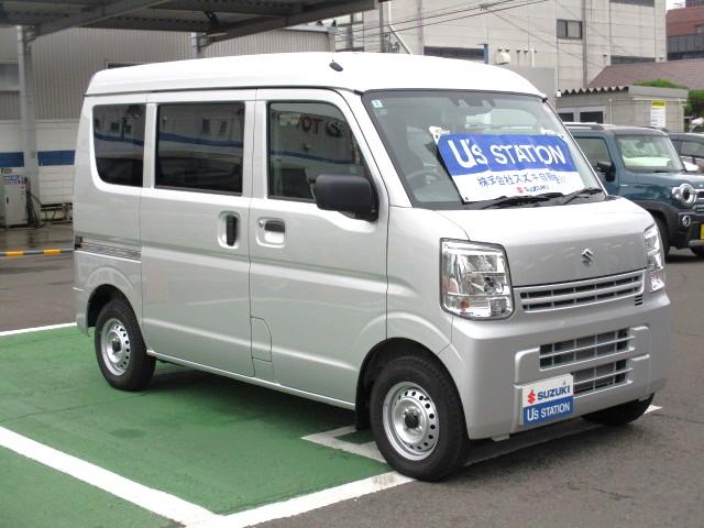 エブリイ PAリミテッド 6型 AM/FMラジオ 前後衝突軽減ブレーキ CVT、AM/FMラジオ、前後自動衝突軽減ブレーキ、キーレスエントリー、アイドリングストップ、エアコン、パワーステアリング、前席パワーウィンドウ、フラット荷室、オートライト、(6枚目)