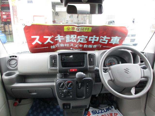 エブリイ PAリミテッド 6型 AM/FMラジオ 前後衝突軽減ブレーキ CVT、AM/FMラジオ、前後自動衝突軽減ブレーキ、キーレスエントリー、アイドリングストップ、エアコン、パワーステアリング、前席パワーウィンドウ、フラット荷室、オートライト、(15枚目)