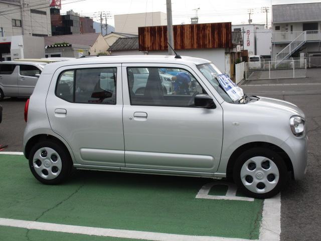 アルト Ｌ　２型　ディスプレイオーディオ＋バックアイカメラ　ＣＶＴ、ディスプレイオーディオ＋バックアイカメラ、前後自動衝突軽減ブレーキ、アイドリングストップ、エネチャージ、キーレスエントリー、ハンドルオーディオスイッチ、運転席シートヒーター、オートライト、（4枚目）