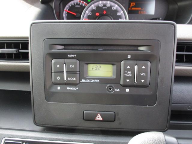ワゴンＲ ＦＸ　４型　ＣＤプレイヤーラジオ　前後自動衝突軽減ブレーキ　ＣＶＴ、ＣＤプレイヤーＡＭ／ＦＭラジオ、前後自動衝突軽減ブレーキ、スマートキー、プッシュボタンスタートスイッチ、運転席シートヒーター、オートエアコン、オートライト、（10枚目）