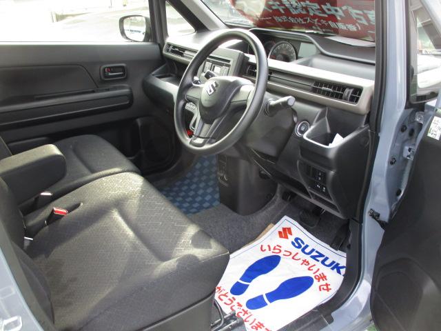 ワゴンＲ ＦＸ　４型　ＣＤプレイヤーラジオ　前後自動衝突軽減ブレーキ　ＣＶＴ、ＣＤプレイヤーＡＭ／ＦＭラジオ、前後自動衝突軽減ブレーキ、スマートキー、プッシュボタンスタートスイッチ、運転席シートヒーター、オートエアコン、オートライト、（28枚目）