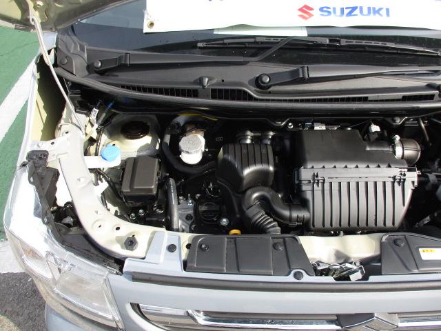 ワゴンＲ ＦＸ　４型　ＣＤプレイヤーラジオ　前後自動衝突軽減ブレーキ　ＣＶＴ、ＣＤプレイヤーＡＭ／ＦＭラジオ、前後自動衝突軽減ブレーキ、スマートキー、プッシュボタンスタートスイッチ、運転席シートヒーター、オートエアコン、オートライト、（51枚目）