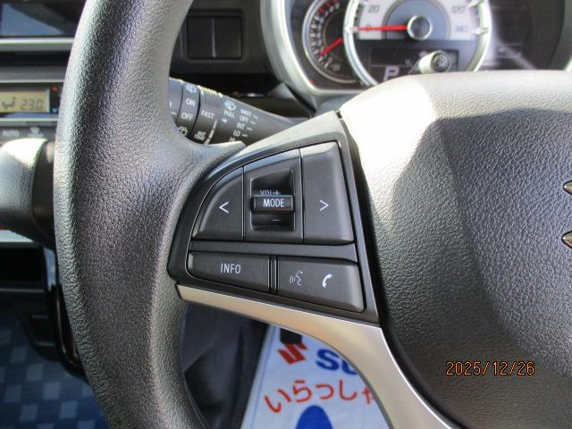スペーシアカスタム カスタム　ＨＹＢＲＩＤ　ＧＳ　２型　車検受け渡し　前後軽減Ｂ　ＣＶＴ、ＣＤプレイヤーＡＭ／ＦＭラジオ、前後自動衝突軽減ブレーキ、アイドリングストップ、ハンドルオーディオスイッチ、アダクティブクルーズコントロール、運転席シートヒーター、リヤ左側電動スライドドア（39枚目）