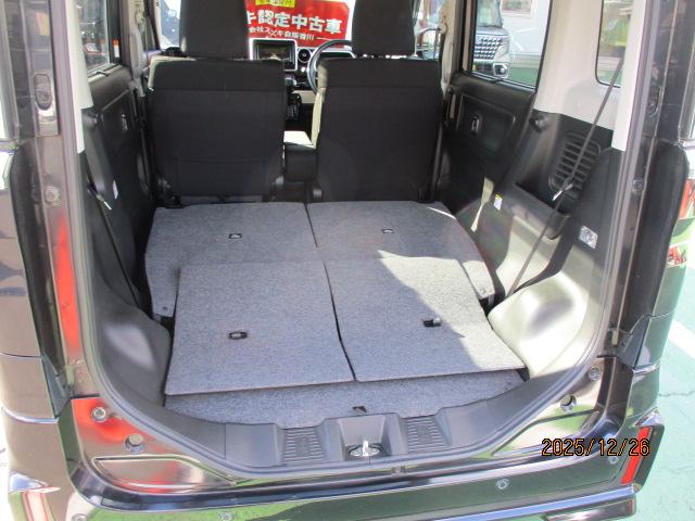 スペーシアカスタム カスタム　ＨＹＢＲＩＤ　ＧＳ　２型　車検受け渡し　前後軽減Ｂ　ＣＶＴ、ＣＤプレイヤーＡＭ／ＦＭラジオ、前後自動衝突軽減ブレーキ、アイドリングストップ、ハンドルオーディオスイッチ、アダクティブクルーズコントロール、運転席シートヒーター、リヤ左側電動スライドドア（44枚目）