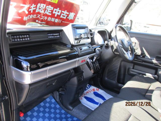 スペーシアカスタム カスタム　ＨＹＢＲＩＤ　ＧＳ　２型　車検受け渡し　前後軽減Ｂ　ＣＶＴ、ＣＤプレイヤーＡＭ／ＦＭラジオ、前後自動衝突軽減ブレーキ、アイドリングストップ、ハンドルオーディオスイッチ、アダクティブクルーズコントロール、運転席シートヒーター、リヤ左側電動スライドドア（51枚目）