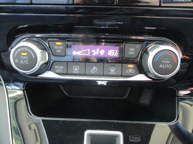 簡単操作のオートエアコン！温度を設定しＡＵＴＯにすると車内の温度を一定に保ちます。