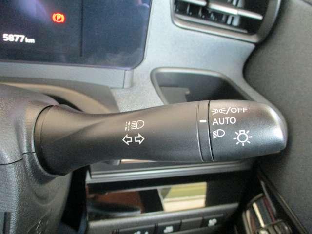 常時オートライトで消し忘れが無く安心です。