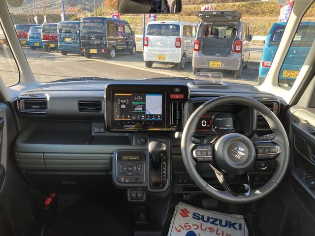 スペーシア ギア　ＨＹＢＲＩＤ　ＸＺ　コネクトナビ　４ＷＤ　バックカメラ　オートライト　Ｂｌｕｅｔｏｏｔｈ　スライドドア　純正ナビ　プッシュスタート　シートヒーター　オートエアコン　スズキセーフティーサポート　４ＷＤ　衝突被害軽減システム　アイドリングストップ（34枚目）