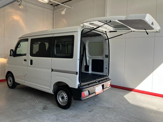 ハイゼットカーゴ ＤＸ　　キーレスエントリー／スマアシ　ＡＭ／ＦＭラジオ　キーレスエントリー　スマアシ　アイドリングストップ　ハロゲンヘッドライト　オートライト　オートマチックハイビーム　取扱説明書　メンテナンスノート（35枚目）