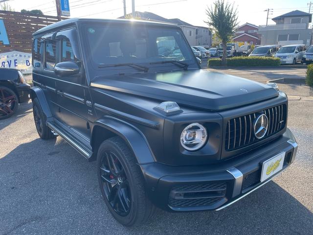 Ｇクラス Ｇ６３　ＡＭＧレザーエクスクルーシブパッケージ　ワンオーナー／左ハンドル／マットブラック／正規ディーラー車／ツートンレザー／サンルーフ／アダプティブダンピングＳ／純正ナビＴＶ／３６０°カメラ／Ｂｕｒｍｅｓｔｅｒサウンド／ＡＭＧ２１ＡＷ／禁煙車（5枚目）