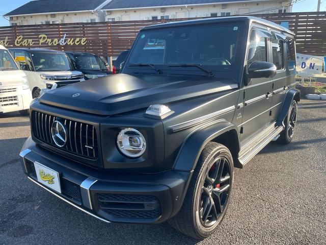 Ｇクラス Ｇ６３　ＡＭＧレザーエクスクルーシブパッケージ　ワンオーナー／左ハンドル／マットブラック／正規ディーラー車／ツートンレザー／サンルーフ／アダプティブダンピングＳ／純正ナビＴＶ／３６０°カメラ／Ｂｕｒｍｅｓｔｅｒサウンド／ＡＭＧ２１ＡＷ／禁煙車（7枚目）