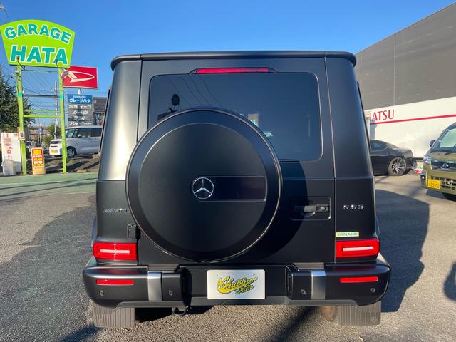 Ｇクラス Ｇ６３　ＡＭＧレザーエクスクルーシブパッケージ　ワンオーナー／左ハンドル／マットブラック／正規ディーラー車／ツートンレザー／サンルーフ／アダプティブダンピングＳ／純正ナビＴＶ／３６０°カメラ／Ｂｕｒｍｅｓｔｅｒサウンド／ＡＭＧ２１ＡＷ／禁煙車（13枚目）
