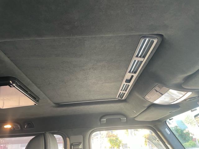 Ｇクラス Ｇ６３　ＡＭＧレザーエクスクルーシブパッケージ　ワンオーナー／左ハンドル／マットブラック／正規ディーラー車／ツートンレザー／サンルーフ／アダプティブダンピングＳ／純正ナビＴＶ／３６０°カメラ／Ｂｕｒｍｅｓｔｅｒサウンド／ＡＭＧ２１ＡＷ／禁煙車（22枚目）