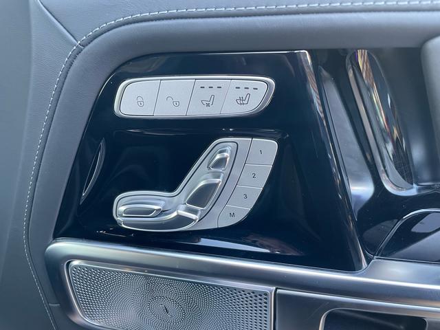 Ｇクラス Ｇ６３　ＡＭＧレザーエクスクルーシブパッケージ　ワンオーナー／左ハンドル／マットブラック／正規ディーラー車／ツートンレザー／サンルーフ／アダプティブダンピングＳ／純正ナビＴＶ／３６０°カメラ／Ｂｕｒｍｅｓｔｅｒサウンド／ＡＭＧ２１ＡＷ／禁煙車（23枚目）