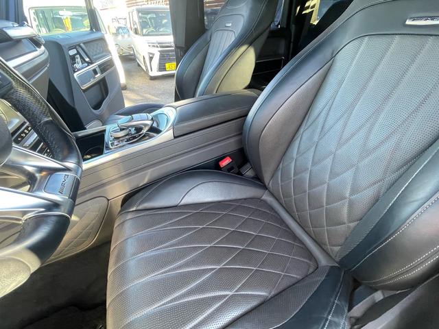 Ｇクラス Ｇ６３　ＡＭＧレザーエクスクルーシブパッケージ　ワンオーナー／左ハンドル／マットブラック／正規ディーラー車／ツートンレザー／サンルーフ／アダプティブダンピングＳ／純正ナビＴＶ／３６０°カメラ／Ｂｕｒｍｅｓｔｅｒサウンド／ＡＭＧ２１ＡＷ／禁煙車（27枚目）
