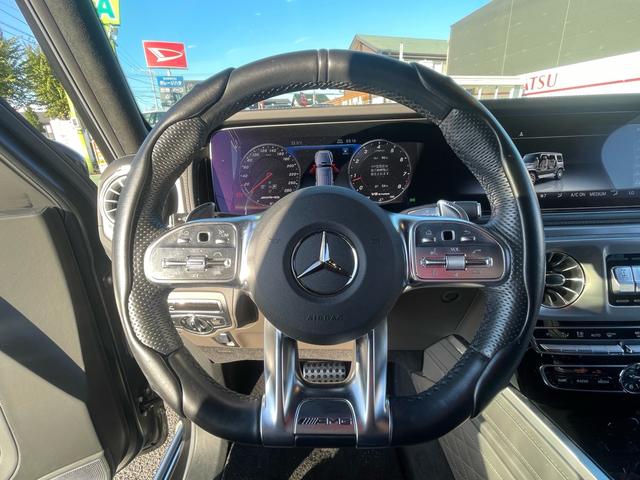 Ｇクラス Ｇ６３　ＡＭＧレザーエクスクルーシブパッケージ　ワンオーナー／左ハンドル／マットブラック／正規ディーラー車／ツートンレザー／サンルーフ／アダプティブダンピングＳ／純正ナビＴＶ／３６０°カメラ／Ｂｕｒｍｅｓｔｅｒサウンド／ＡＭＧ２１ＡＷ／禁煙車（36枚目）