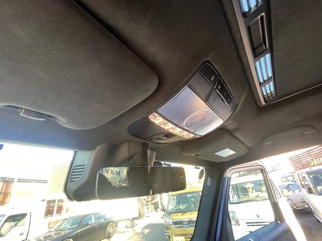 Ｇクラス Ｇ６３　ＡＭＧレザーエクスクルーシブパッケージ　ワンオーナー／左ハンドル／マットブラック／正規ディーラー車／ツートンレザー／サンルーフ／アダプティブダンピングＳ／純正ナビＴＶ／３６０°カメラ／Ｂｕｒｍｅｓｔｅｒサウンド／ＡＭＧ２１ＡＷ／禁煙車（37枚目）