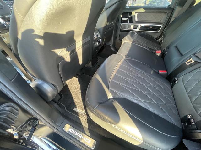 Ｇクラス Ｇ６３　ＡＭＧレザーエクスクルーシブパッケージ　ワンオーナー／左ハンドル／マットブラック／正規ディーラー車／ツートンレザー／サンルーフ／アダプティブダンピングＳ／純正ナビＴＶ／３６０°カメラ／Ｂｕｒｍｅｓｔｅｒサウンド／ＡＭＧ２１ＡＷ／禁煙車（47枚目）