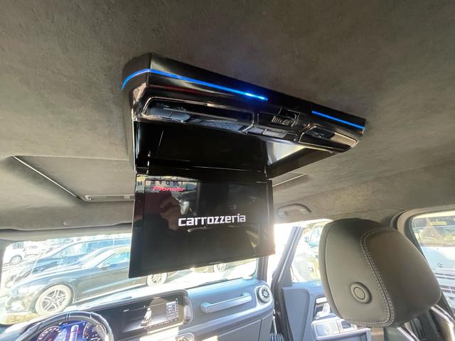 Ｇクラス Ｇ６３　ＡＭＧレザーエクスクルーシブパッケージ　ワンオーナー／左ハンドル／マットブラック／正規ディーラー車／ツートンレザー／サンルーフ／アダプティブダンピングＳ／純正ナビＴＶ／３６０°カメラ／Ｂｕｒｍｅｓｔｅｒサウンド／ＡＭＧ２１ＡＷ／禁煙車（48枚目）