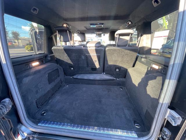 Ｇクラス Ｇ６３　ＡＭＧレザーエクスクルーシブパッケージ　ワンオーナー／左ハンドル／マットブラック／正規ディーラー車／ツートンレザー／サンルーフ／アダプティブダンピングＳ／純正ナビＴＶ／３６０°カメラ／Ｂｕｒｍｅｓｔｅｒサウンド／ＡＭＧ２１ＡＷ／禁煙車（51枚目）