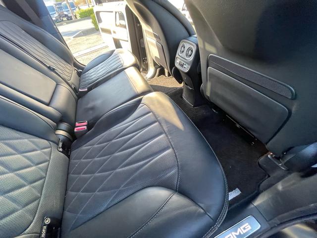 Ｇクラス Ｇ６３　ＡＭＧレザーエクスクルーシブパッケージ　ワンオーナー／左ハンドル／マットブラック／正規ディーラー車／ツートンレザー／サンルーフ／アダプティブダンピングＳ／純正ナビＴＶ／３６０°カメラ／Ｂｕｒｍｅｓｔｅｒサウンド／ＡＭＧ２１ＡＷ／禁煙車（60枚目）