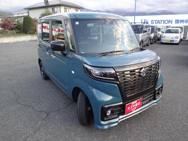 スペーシアベース GF 2型 4WD デュアルカメラブレーキサポート オートライト スライドドア プッシュスタート シートヒーター オートエアコン スズキセーフティーサポート 4WD 衝突被害軽減システム 横滑り防止機能(2枚目)