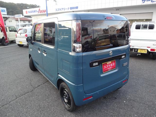 スペーシアベース GF 2型 4WD デュアルカメラブレーキサポート オートライト スライドドア プッシュスタート シートヒーター オートエアコン スズキセーフティーサポート 4WD 衝突被害軽減システム 横滑り防止機能(7枚目)