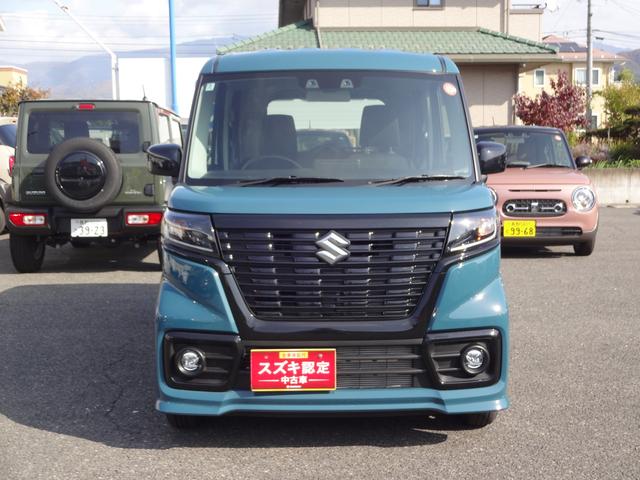 スペーシアベース GF 2型 4WD デュアルカメラブレーキサポート オートライト スライドドア プッシュスタート シートヒーター オートエアコン スズキセーフティーサポート 4WD 衝突被害軽減システム 横滑り防止機能(37枚目)