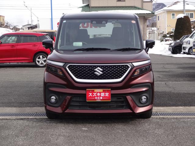 ソリオバンディット バンディット　ＨＹＢＲＩＤ　ＭＶ　全方位モニターナビ　ドライブレコーダー　オートライト　Ｂｌｕｅｔｏｏｔｈ　両側電動スライドドア　純正ナビ　プッシュスタート　シートヒーター　オートエアコン　ＥＴＣ　スズキセーフティーサポート　ワンオーナー　４ＷＤ（56枚目）