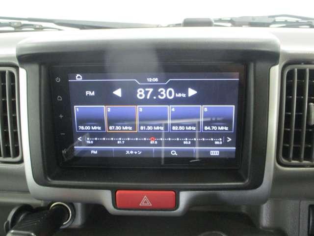 社外ディスプレイオーディオ付き！■ＦＭ／ＡＭラジオ。