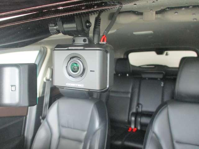 ■社外品コムテック製前後タイプ-ドライブレコーダー装着済。モニターで録画映像が確認できるので便利です。万が一に備えて間違いなし！