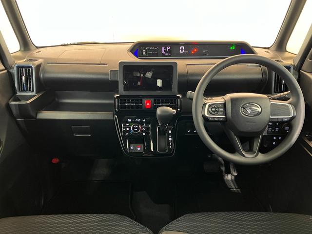 タント カスタムＸ　オーディオレス／アルミ　ワンオーナー　オーディオレス　パノラマモニター対応カメラ　両側パワースライドドア　運転席・助手席シートヒーター　電動パーキングブレーキ　ＬＥＤヘッドランプ　純正１４インチアルミホイール　スマートキー（12枚目）