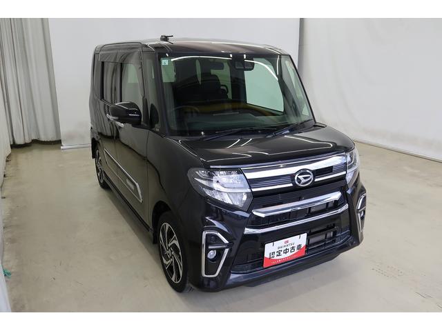 タント カスタムRS アルミ 盗難防止 ETC車載器 ターボ車 エコアイドル キーフリー 4WD ナビTV 記録簿 スマートキ- 追突防止装置(3枚目)