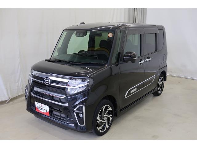 タント カスタムRS アルミ 盗難防止 ETC車載器 ターボ車 エコアイドル キーフリー 4WD ナビTV 記録簿 スマートキ- 追突防止装置(5枚目)
