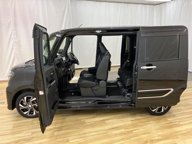 タント カスタムXスタイルセレクション /ナビ/パノラマモニタ/ 両パワースライドドア ブレーキサポート レーンキープ AUTOライト Iストップ 1オーナー シートヒータ LEDライト スマートキー 横滑り防止 ドライブレコーダー アルミ ABS パノラマビュー(6枚目)