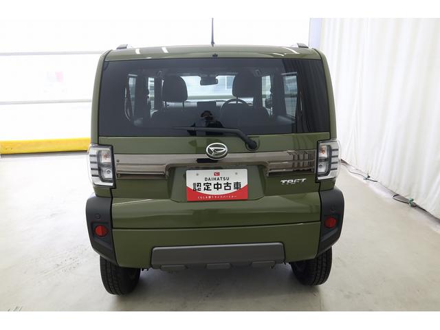 タフト Ｇ　ダーククロムベンチャー　／オーディオレス／キーフリー　キーレスエントリ　レーダーブレーキ　盗難防止システム　電動格納ドアミラー　Ｂカメラ　レーンアシスト　記録簿　アルミホイール　ＬＥＤライト　オートハイビーム　オートライト　スマートキー　ガラスルーフ（9枚目）