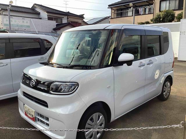 タント X インパネシフト プッシュスタートスイッチ カーナビ バックモニター ブレーキサポート 片側電動両側スライドドア ABS 車線逸脱警報 オートハイビーム(5枚目)