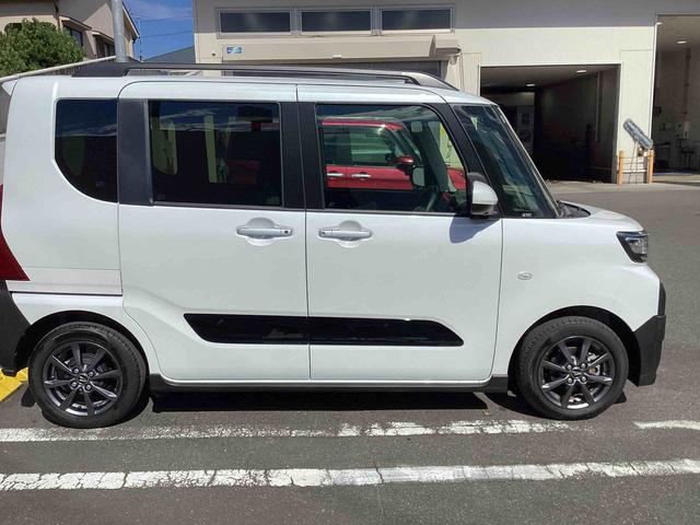 タント ファンクロス　インパネシフト　プッシュスタートスイッチ　電子カードキー　電動パーキングブレーキ　カーナビ　バックモニター　衝突軽減システム　レーンキープアシスト　アルミホイール　ＡＢＳ（5枚目）