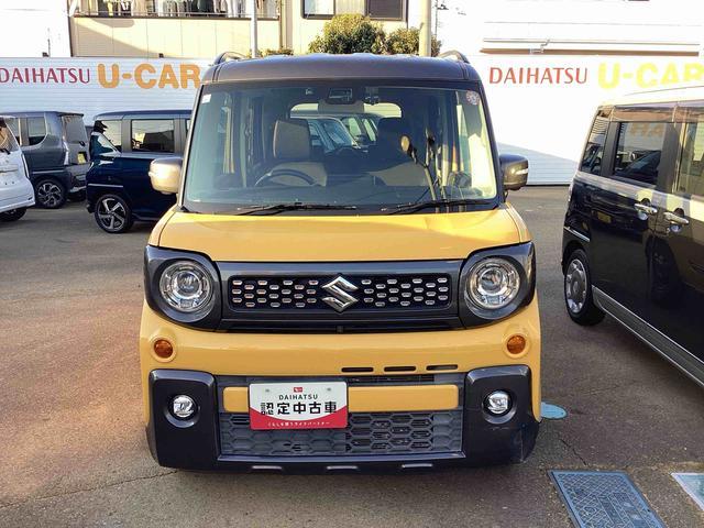 スペーシアギア ハイブリッドＸＺ　ターボ　ターボ付　インパネシフト　プッシュスタートスイッチ　電子カードキー　両側電動スライドドア　シートヒーター　ドラレコ　ＥＴＣ車載器　ＡＢＳ（5枚目）