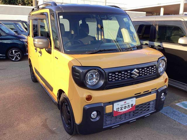 スペーシアギア ハイブリッドＸＺ　ターボ　ターボ付　インパネシフト　プッシュスタートスイッチ　電子カードキー　両側電動スライドドア　シートヒーター　ドラレコ　ＥＴＣ車載器　ＡＢＳ（6枚目）