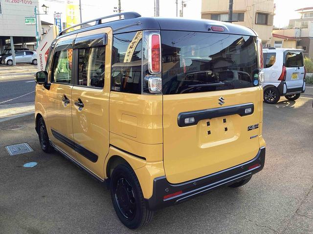 スペーシアギア ハイブリッドＸＺ　ターボ　ターボ付　インパネシフト　プッシュスタートスイッチ　電子カードキー　両側電動スライドドア　シートヒーター　ドラレコ　ＥＴＣ車載器　ＡＢＳ（9枚目）
