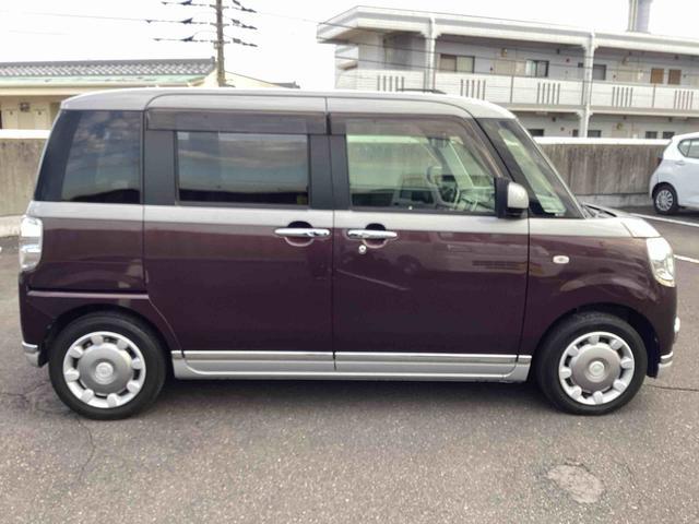 ムーヴキャンバス Xブラックインテリアリミテッド SAIII インパネシフト プッシュスタートスイッチ 電子カードキー 両側パワースライドドア 車線逸脱警報 レーダーブレーキサポート Wエアバック ABS(6枚目)